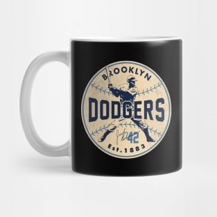 Jackie Robinson Dodgers by Buck Tee Mug